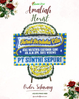 Papan Bunga Duka di Kedung Badak