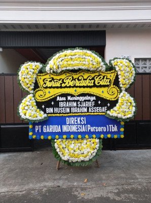 Papan Bunga Duka di Kedung Badak