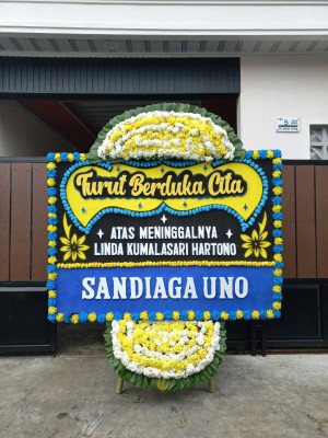 Papan Bunga Duka di Kedung Badak