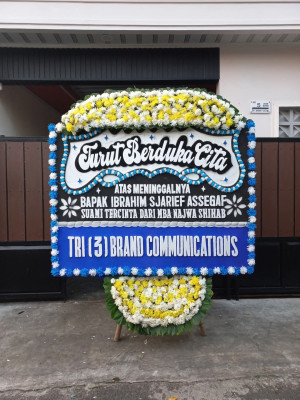 Papan Bunga Duka di Kedung Badak